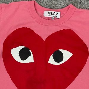 Comme Des Garcons Womens Play T Shirt